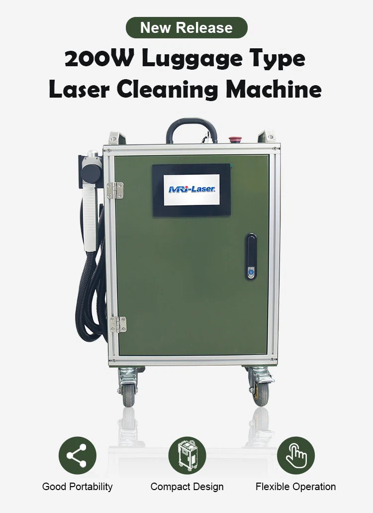 200W luggage-type laser cleaning machine