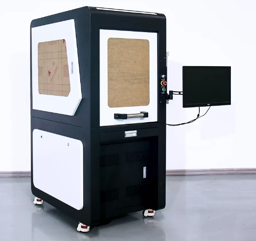 Tam Kapalı Model JPT 30W MOPA Fiber Lazer Markalama Makinesi