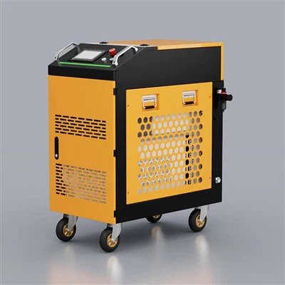 Otomatik Parçalar Yenilenmiş Boya İşleme 300 Watt Lazer Temizleme Makinesi