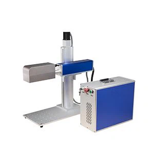 3D Odaklı Taşınabilir Lazer İşaretleme Makinesi 20W 30W Fiber Lazer Yazıcı