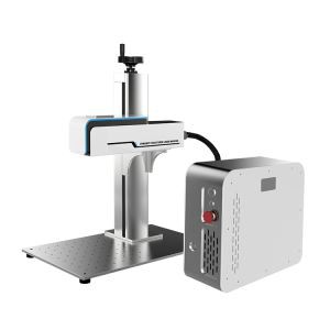 Metal için 3d Odaklama Lazer İşaretleme Makinesi Taşınabilir Fiber Lazer Gravür