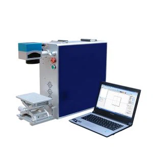 Düşük Maliyetli 20W 30W 50W Taşınabilir Fiber Lazer Gravür Makinesi