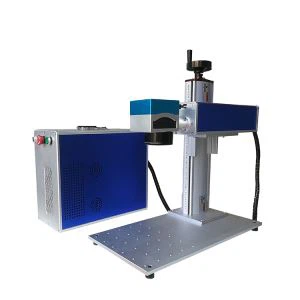 Tedarik 10W/20W/30W Taşınabilir fiber lazer markalama makinesi