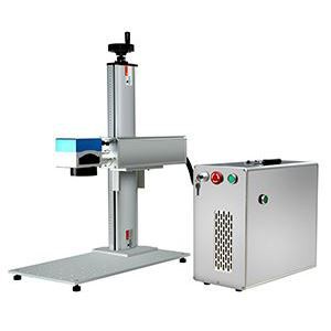 20W Metal İşaretleme Makinesi Fiber Lazer Oyma Makinesi