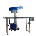 Üretim Hattı İşaretleme için 20W 30W 60W CO2 Lazer İşaretleme Makinesi