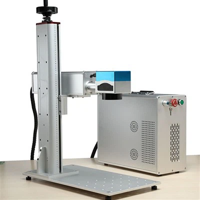 Hortum Yüksük İşaretleme için 50W Fiber Lazer Makinesi